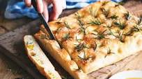 Lemon and herb focaccia Lemon and herb focaccia