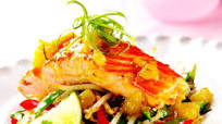 Salmon stir-fry recipe Salmon stir-fry recipe