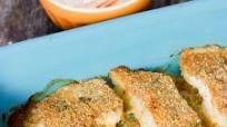 Baked cod with garlic mayonnaise Baked cod with garlic mayonnaise