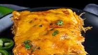 Pulled pork Enchilada Casserole Pulled pork Enchilada Casserole