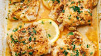 Baked Cajun Garlic Butter Cod Baked Cajun Garlic Butter Cod