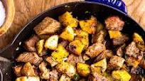 Garlic Butter Steak Bites and Potatoes Recipe Garlic Butter Steak Bites and Potatoes Recipe