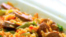 Savory Italian Sausage Rice Savory Italian Sausage Rice
