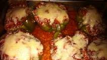 Low Carb Ground Beef Stuffed Peppers with Mushrooms Low Carb Ground Beef Stuffed Peppers with Mushrooms