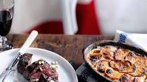 Shane Osborn: Roast venison with swede and potato gratin infused with pine nuts Shane Osborn: Roast venison with swede and potato gratin infused with pine nuts