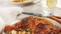Crispy Roasted Orange Pepper Chicken with Fennel Crispy Roasted Orange Pepper Chicken with Fennel
