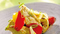 Turkey with Three Peppers Turkey with Three Peppers