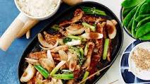 Mongolian chicken Mongolian chicken