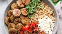 Sundried Tomato Bruschetta Bowls with Chicken Sausage Sundried Tomato Bruschetta Bowls with Chicken Sausage