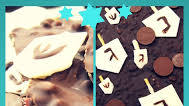 Crispy Chanukah Chocolate Bark Crispy Chanukah Chocolate Bark