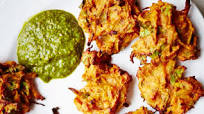 Baked Onion Bhajis (pyaz ke pakore) Baked Onion Bhajis (pyaz ke pakore)