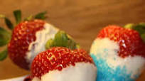 Patriotic Chocolate Covered Strawberries Patriotic Chocolate Covered Strawberries