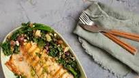 Simple Grilled Yellowtail With A Warm Mediterranean Style Broccoli Salad Simple Grilled Yellowtail With A Warm Mediterranean Style Broccoli Salad