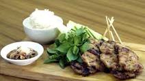 Khao Niaow Moo Ping (Pork Skewer with Sticky Rice) Khao Niaow Moo Ping (Pork Skewer with Sticky Rice)