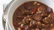 Pork belly and chorizo stew Pork belly and chorizo stew