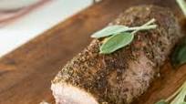 Sage Rubbed Pork Tenderloin Sage Rubbed Pork Tenderloin