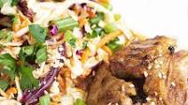 Spicy Grilled Korean Pork with Asian Slaw Spicy Grilled Korean Pork with Asian Slaw
