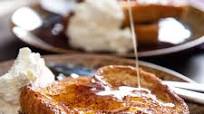 Orange-Rum Challah French Toast With Whipped Cream Recipe Orange-Rum Challah French Toast With Whipped Cream Recipe
