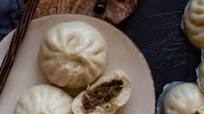 Vegetarian Bao Buns (Korean Style) Vegetarian Bao Buns (Korean Style)