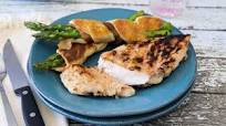 Grilled Chicken with Bacon-Asparagus Crescent Wraps Grilled Chicken with Bacon-Asparagus Crescent Wraps