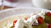 Baked Spinach Falafel Baked Spinach Falafel