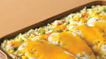 Campbell's® Cheesy Chicken and Rice Casserole Recipe - (3.8/5) Campbell's® Cheesy Chicken and Rice Casserole Recipe - (3.8/5)
