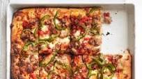 Sicilian Pizza With Sausage and Peppers Sicilian Pizza With Sausage and Peppers