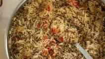 Greek-Style Beef & Rice Skillet: Pilafi me Keema Greek-Style Beef & Rice Skillet: Pilafi me Keema