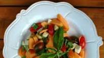 Melon Caprese Salad Melon Caprese Salad
