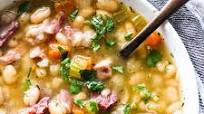 Ninja Foodi ham and bean soup Ninja Foodi ham and bean soup