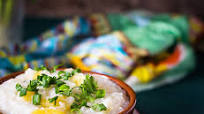 Chinese Savoury Rice Porridge Recipe With Pumpkin Chinese Savoury Rice Porridge Recipe With Pumpkin