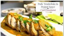 Pork Tenderloin in Peanut Sauce Pork Tenderloin in Peanut Sauce