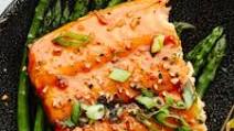 Asian Glazed Salmon Asian Glazed Salmon