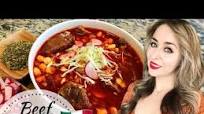 Pozole Rojo de Res Mexican Beef Pozole Recipe Pozole Rojo de Res Mexican Beef Pozole Recipe