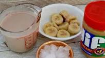 Peanut Butter Moo'd Smoothie ~ Copy Cat Jamba Juice Peanut Butter Moo'd Smoothie ~ Copy Cat Jamba Juice
