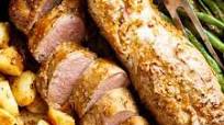 Dijon Garlic Pork Tenderloin Dijon Garlic Pork Tenderloin