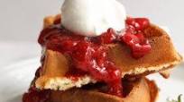 Waffles & Strawberry Syrup - a Stranger Things Recipe Waffles & Strawberry Syrup - a Stranger Things Recipe
