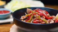 Copycat Applebee's Sizzling Skillet Fajitas Recipe Copycat Applebee's Sizzling Skillet Fajitas Recipe