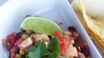 Black Bean, Corn, Tomato, and Shrimp Salad recipe Black Bean, Corn, Tomato, and Shrimp Salad recipe