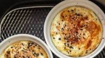 Air Fryer Cheesy Baked Eggs Air Fryer Cheesy Baked Eggs