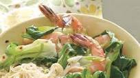 Spicy Shrimp and Bok Choy Spicy Shrimp and Bok Choy