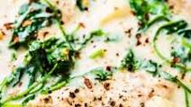 Creamy Garlic Chicken with Spinach Creamy Garlic Chicken with Spinach