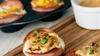 Cheesy Canadian Bacon Cups Cheesy Canadian Bacon Cups