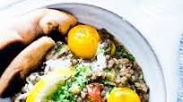 Mediterranean Lentils with Roasted Eggplant and Tomatoes Mediterranean Lentils with Roasted Eggplant and Tomatoes