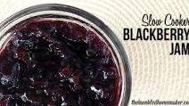 Slow Cooker Blackberry Jam Slow Cooker Blackberry Jam