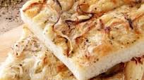 Focaccia de cebolla Focaccia de cebolla