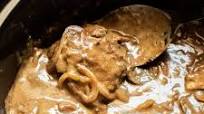Slow Cooker Salisbury Steak Slow Cooker Salisbury Steak