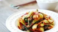 Baby Bok Choy Kimchi Salad (Geotjeori) Baby Bok Choy Kimchi Salad (Geotjeori)