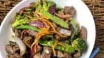 Air Fryer, Sesame Beef Stir-Fry in The Ninja Foodi Air Fryer, Sesame Beef Stir-Fry in The Ninja Foodi