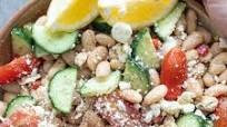 Mediterranean white bean salad Mediterranean white bean salad